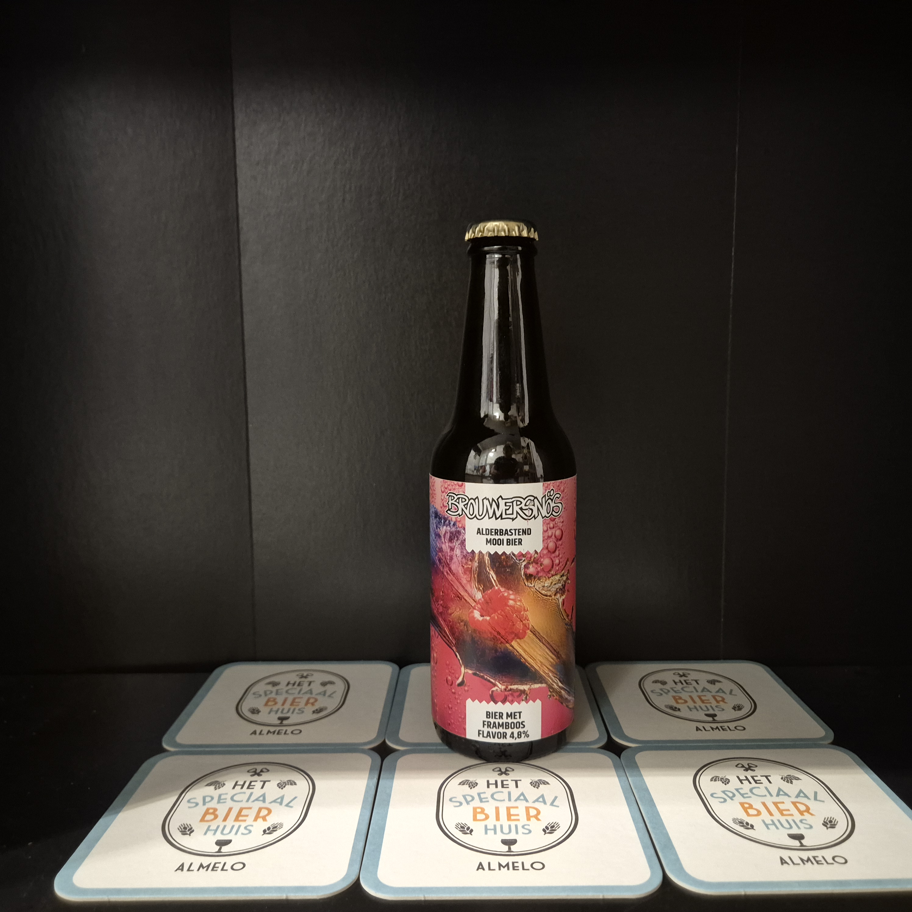 Brouwersnös Fruitbier Framboos - 300ml - 4,8%