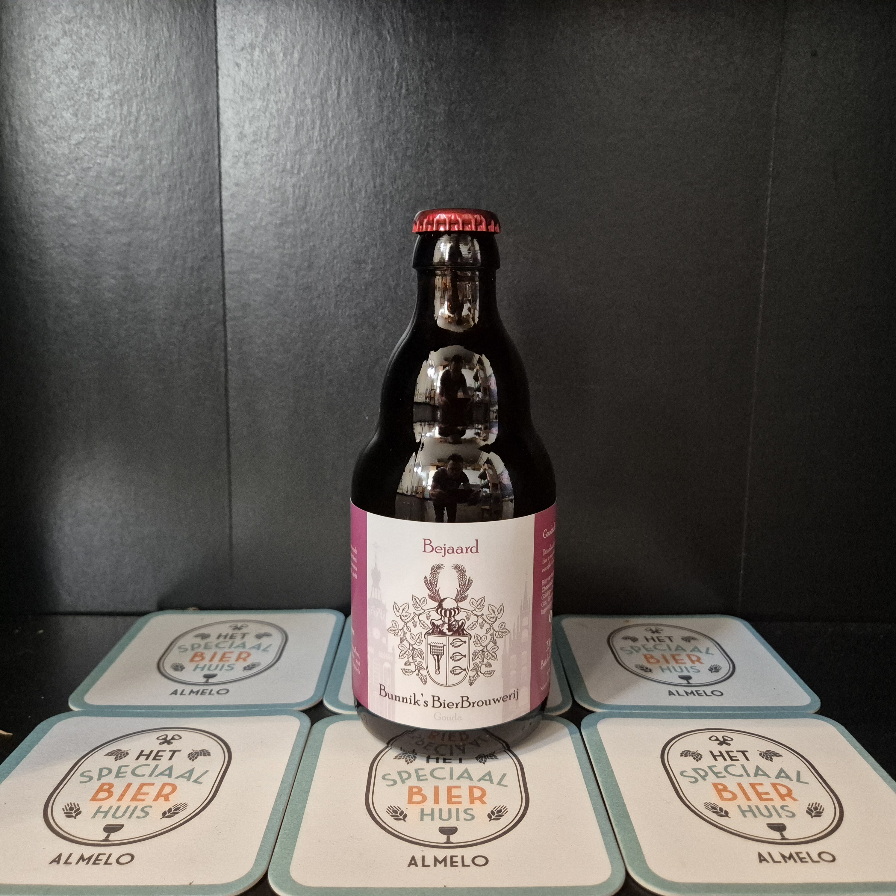 Bunnik's Bierbrouwerij Bejaard gedroogde pruimen stout met hout - 330ml - 10,3%