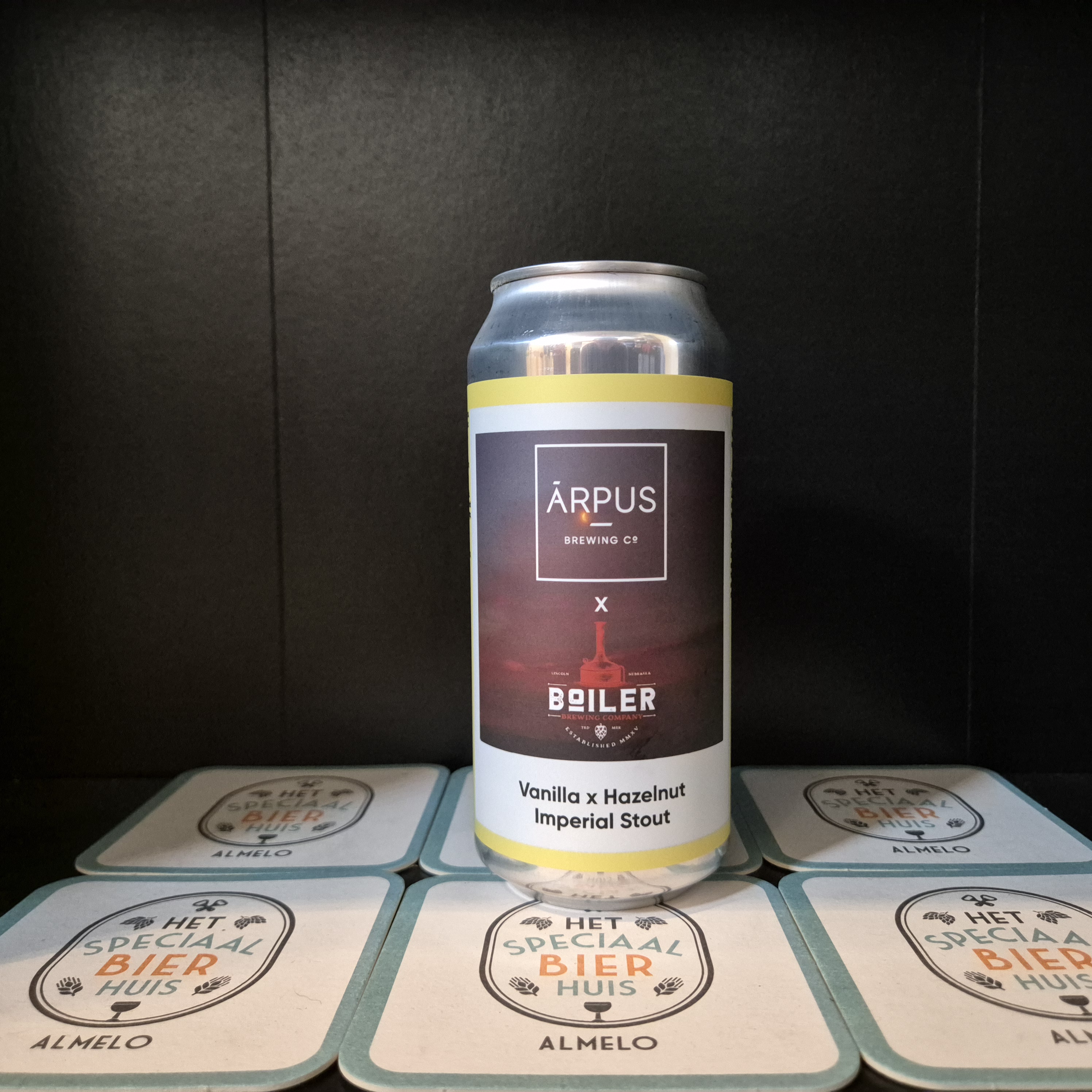 Arpus Collab Boiler Vanille x Hazelnut Imperial Stout - 440ml - 13,5%