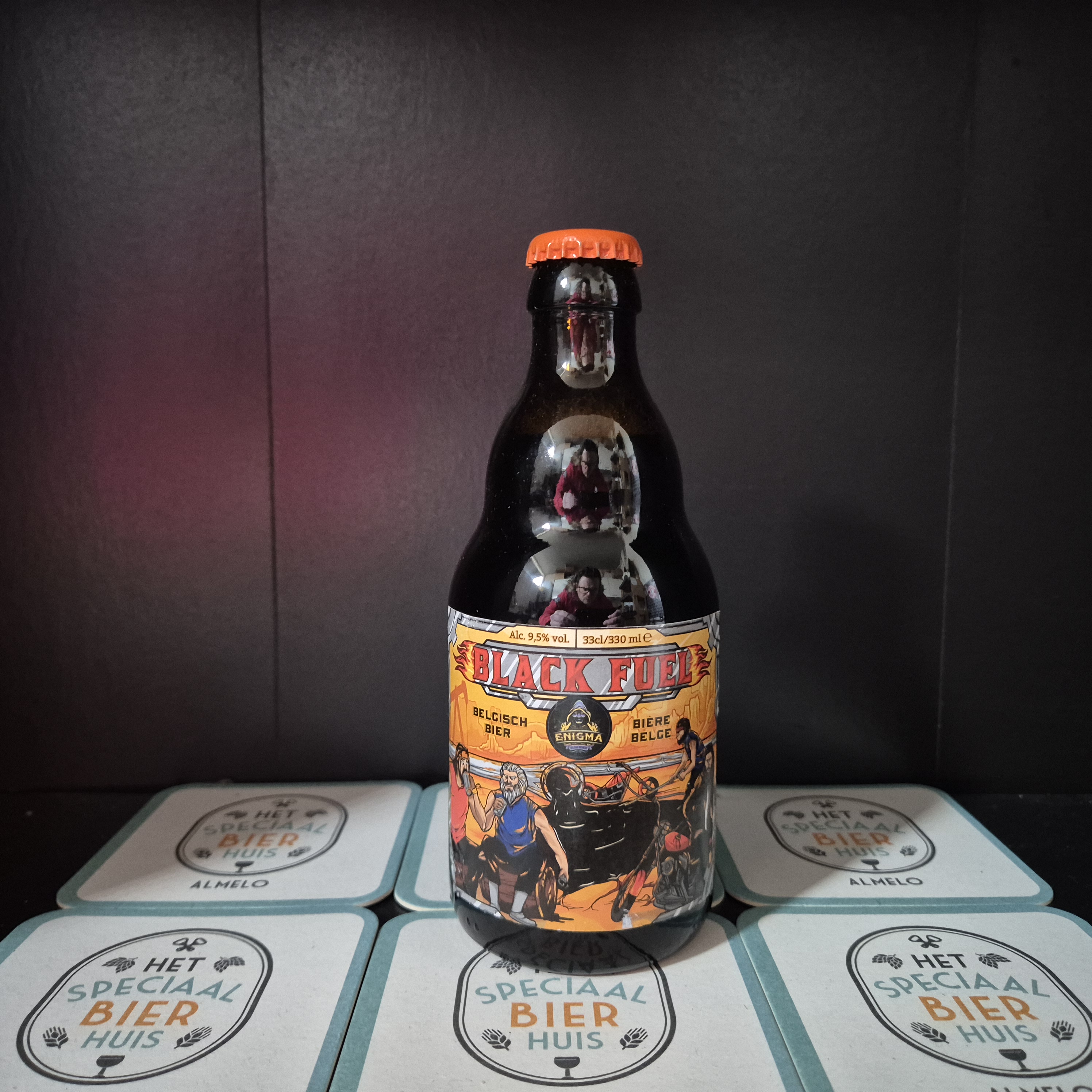 Enigma Black Fuel Quadrupel - 330ml - 9,5%
