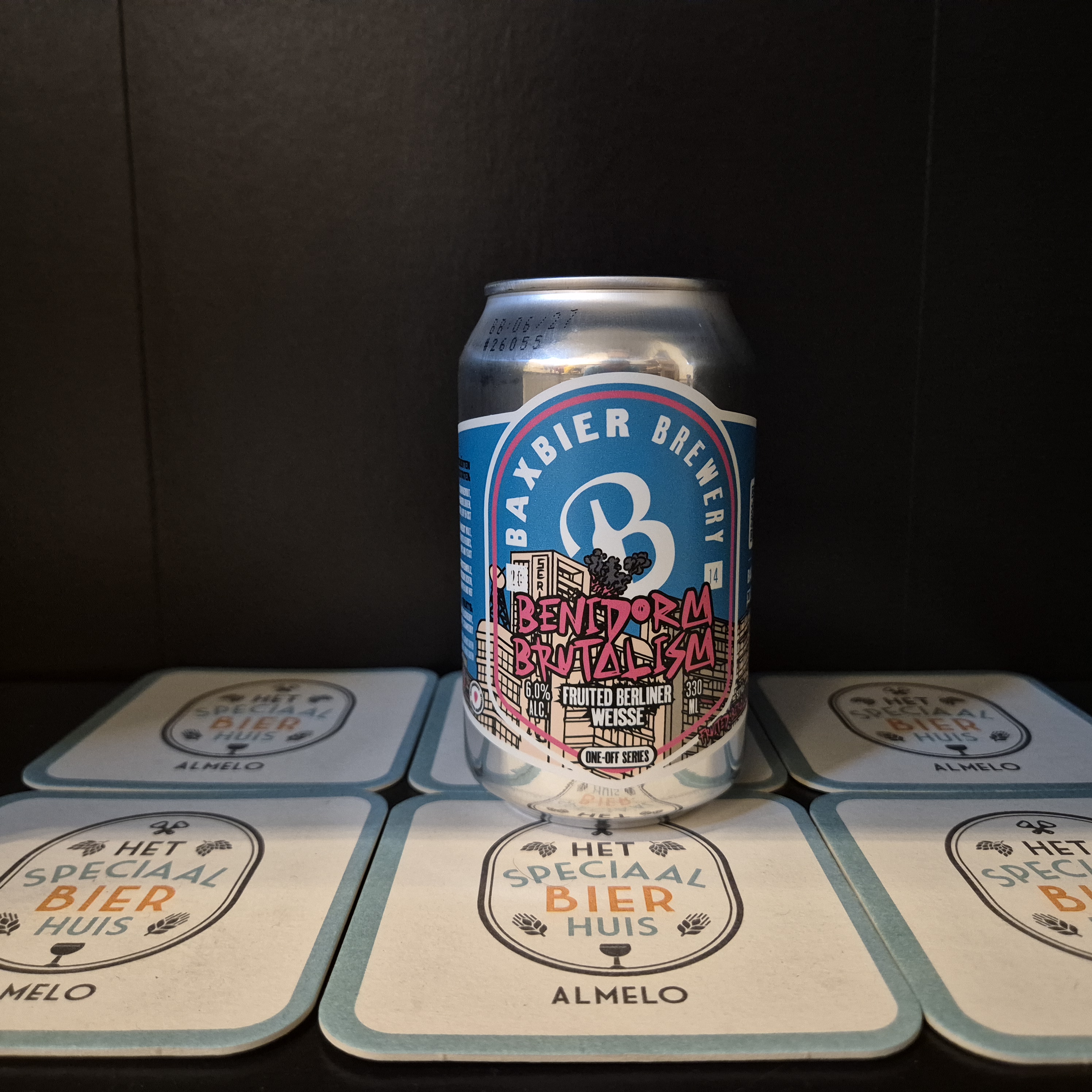 Baxbier Benidorm Brutalism Fruited Berliner Weisse - 330ml - 6% 
