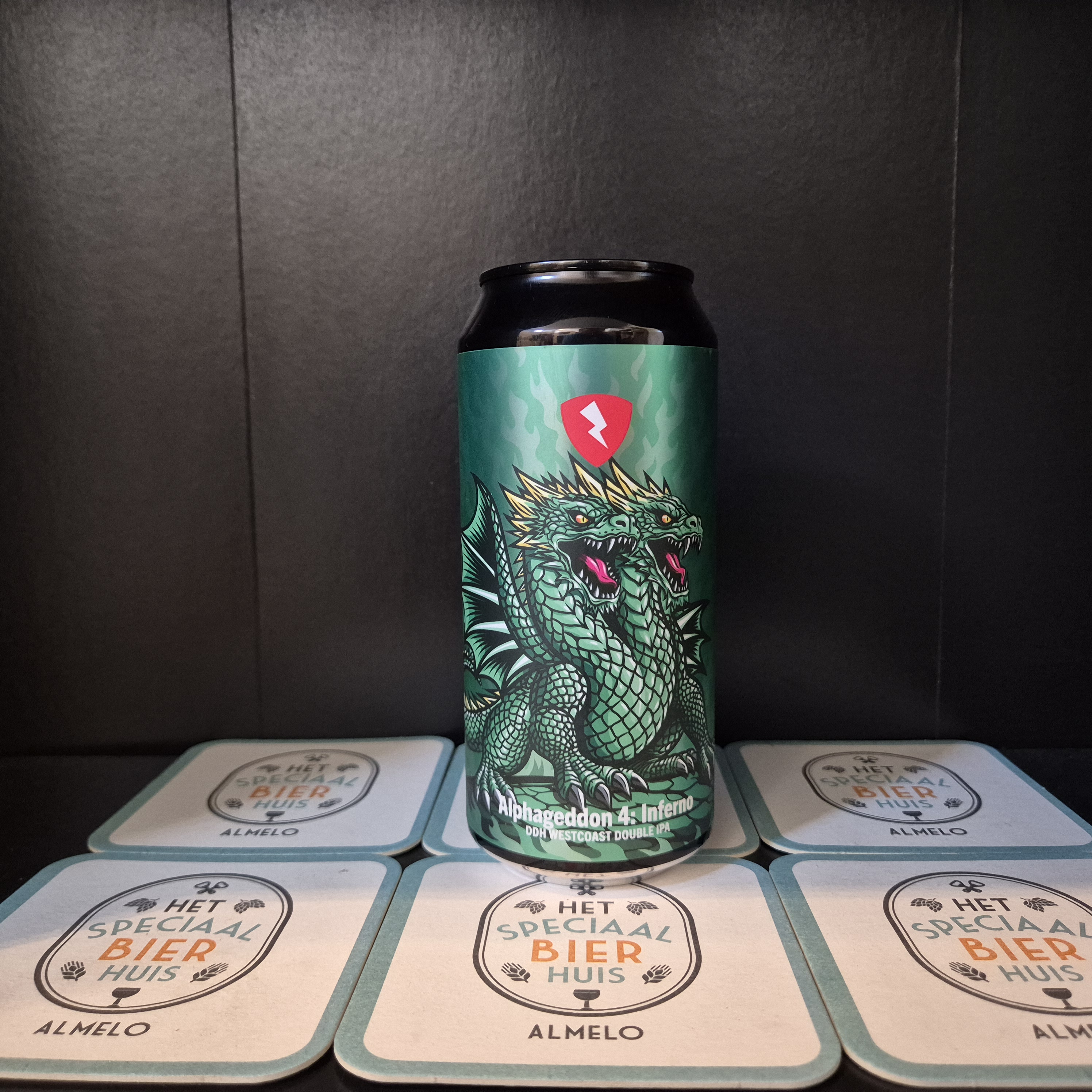 Rock City Alphageddon 4: Inferno DDH Westcoast Double IPA - 440ml - 8%