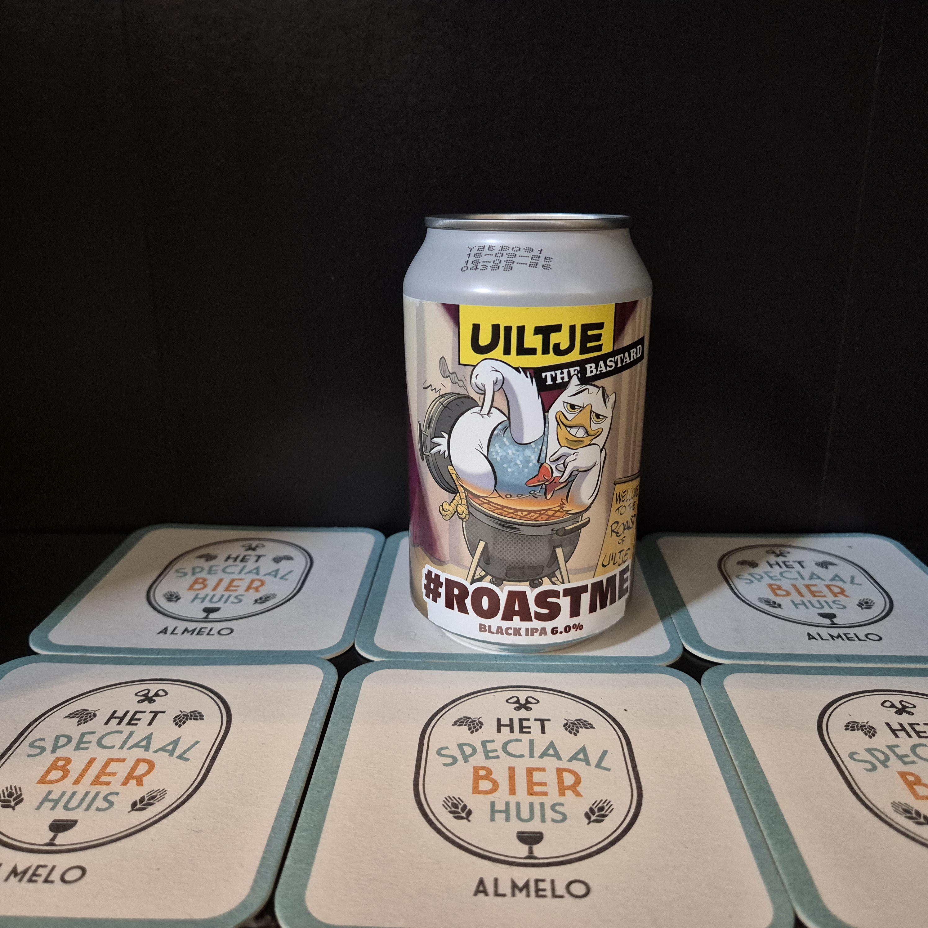 Uiltje #Roast Me Black IPA - 330ml - 6,0%