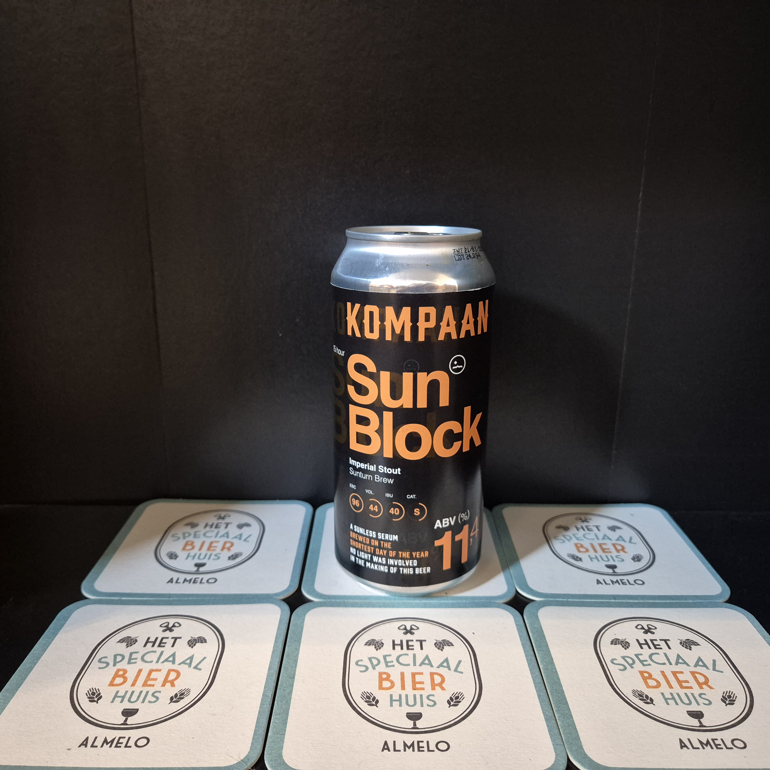 Kompaan Sunblock Imperial stout - 440ml - 11,2%