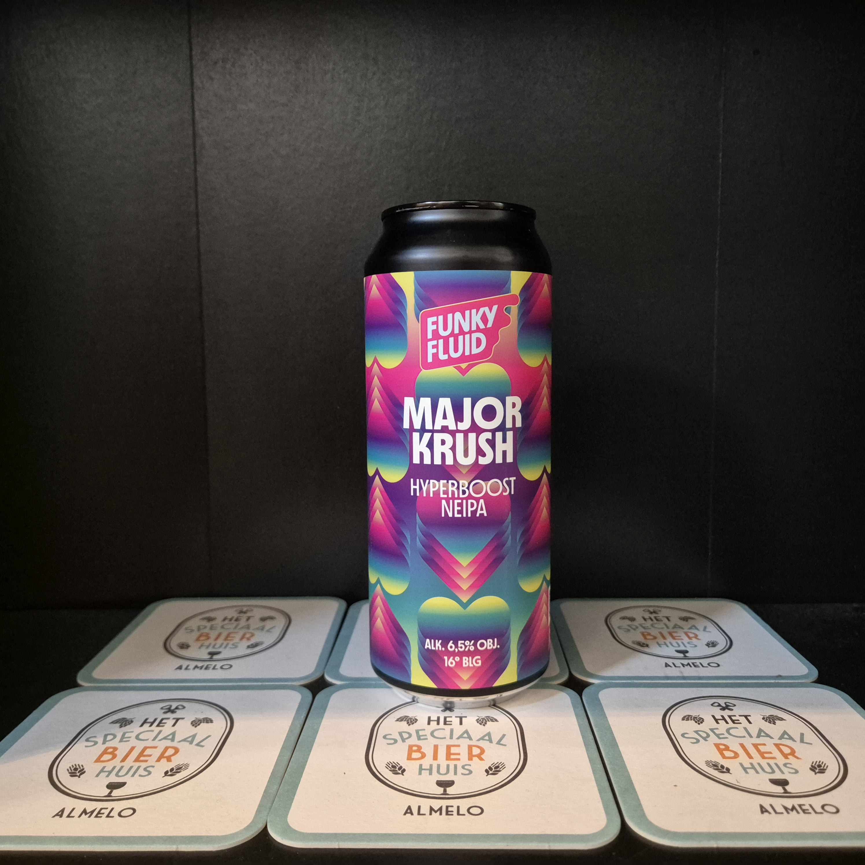 Funky Fluid - Major Krush - 500ml can 