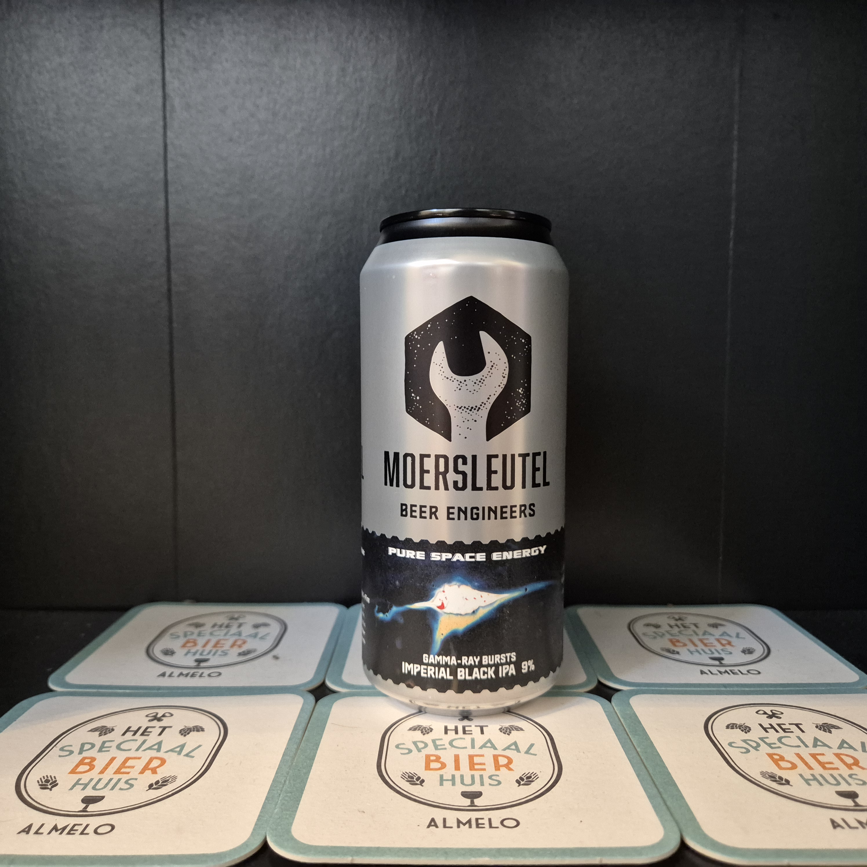 Moersleutel  Pure Space Energy: Gamma-Ray Burst Black IPA - 440ml - 9%