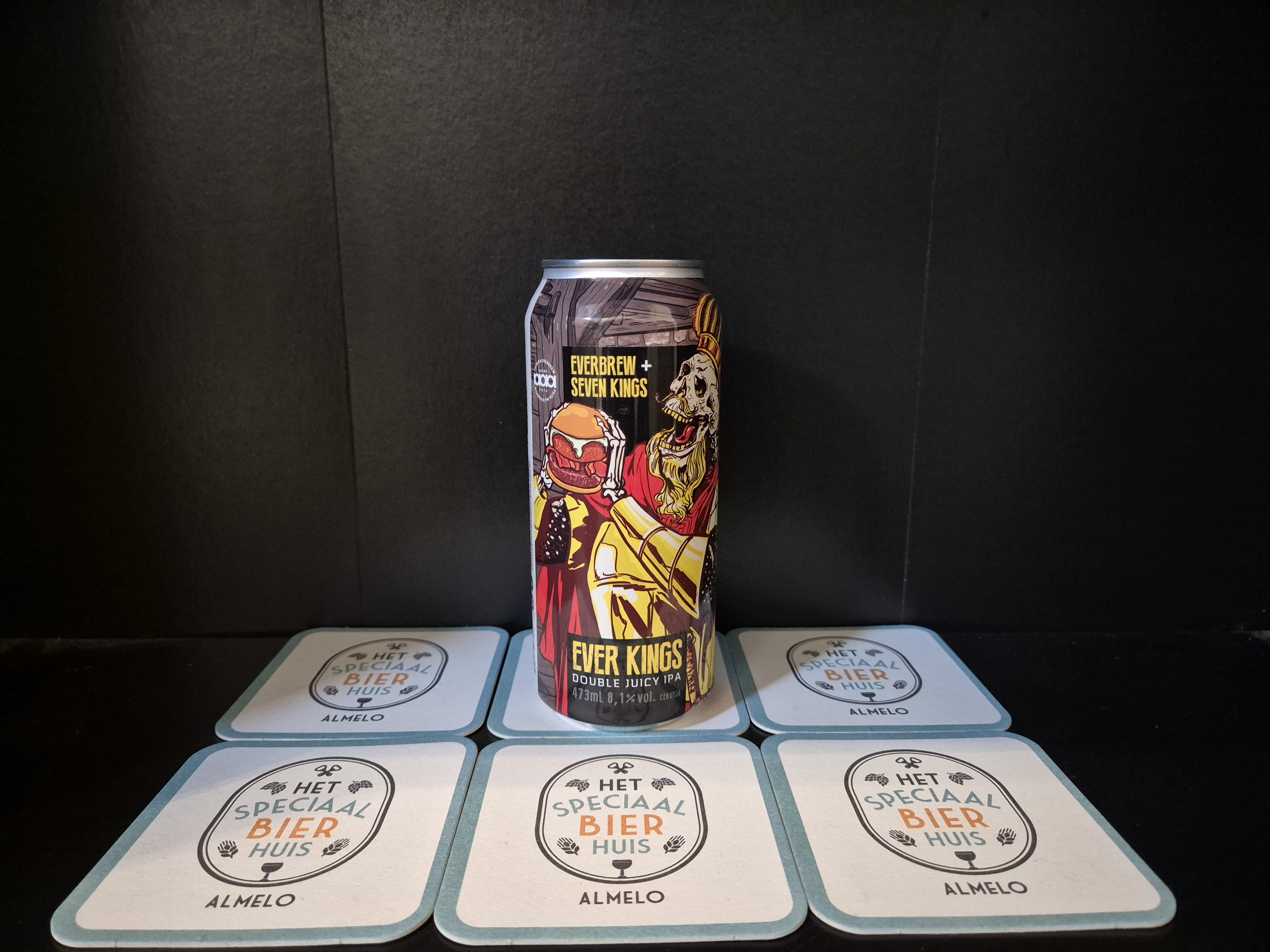 Everbrew Ever Kings Double Juicy IPA - 473ml - 8,1%
