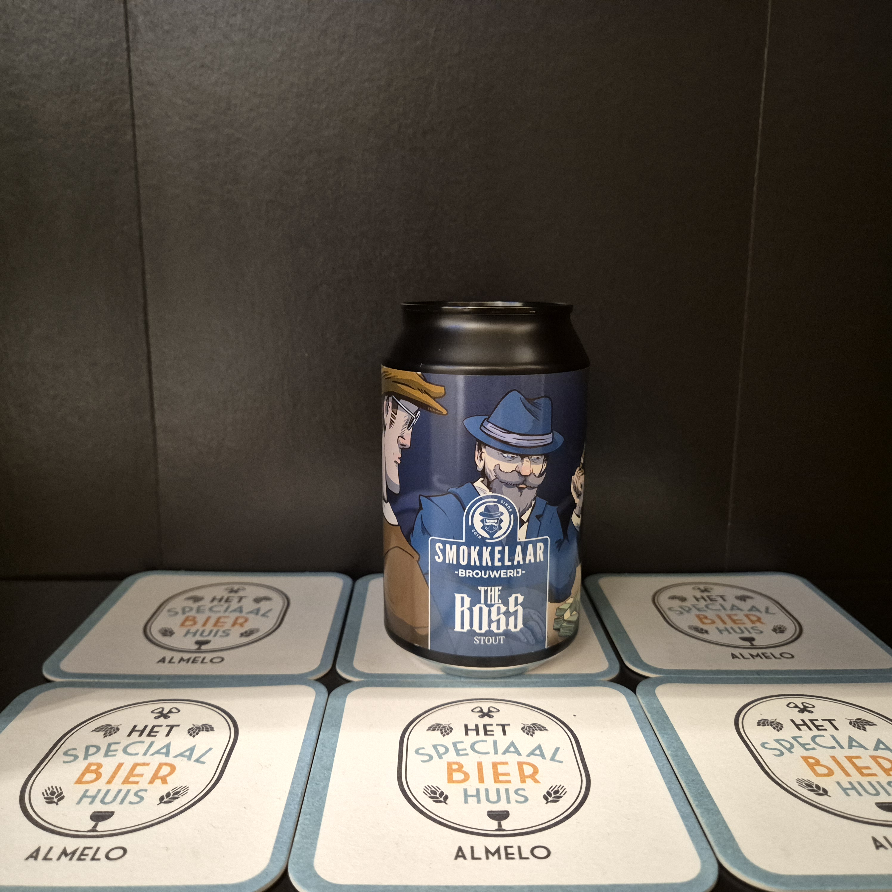 De Smokkelaar The Boss Stout - 330ml - 9%