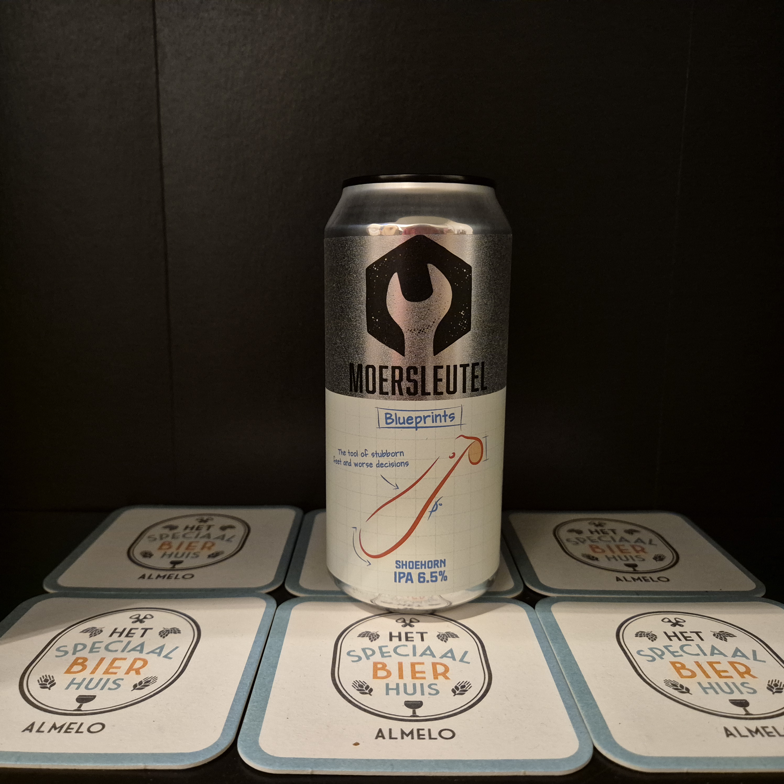 Moersleutel Blueprints Shoehorn IPA - 440ml - 6,5%