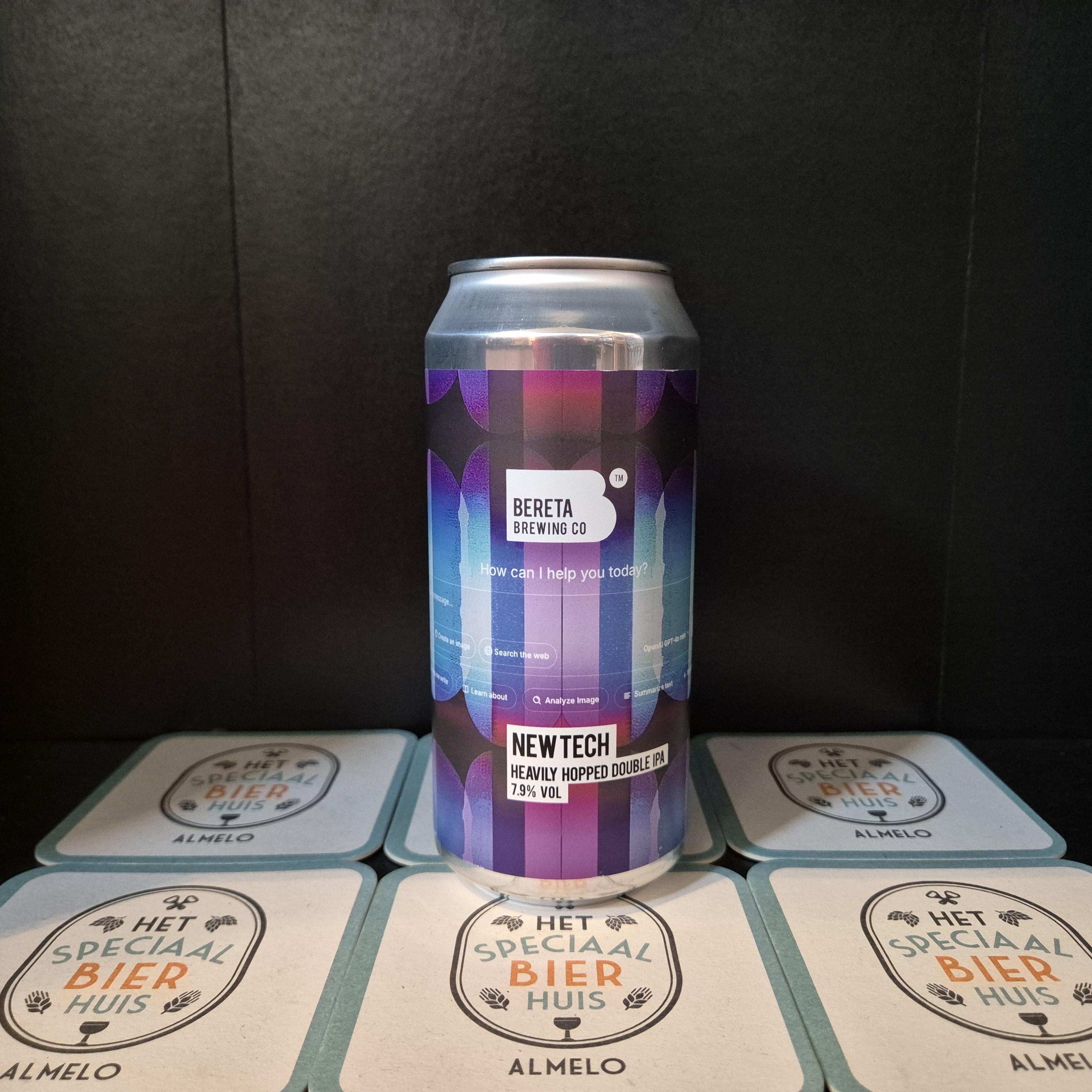 Bereta New Tech Heavily Hopped Double IPA - 440ml - 7,9%