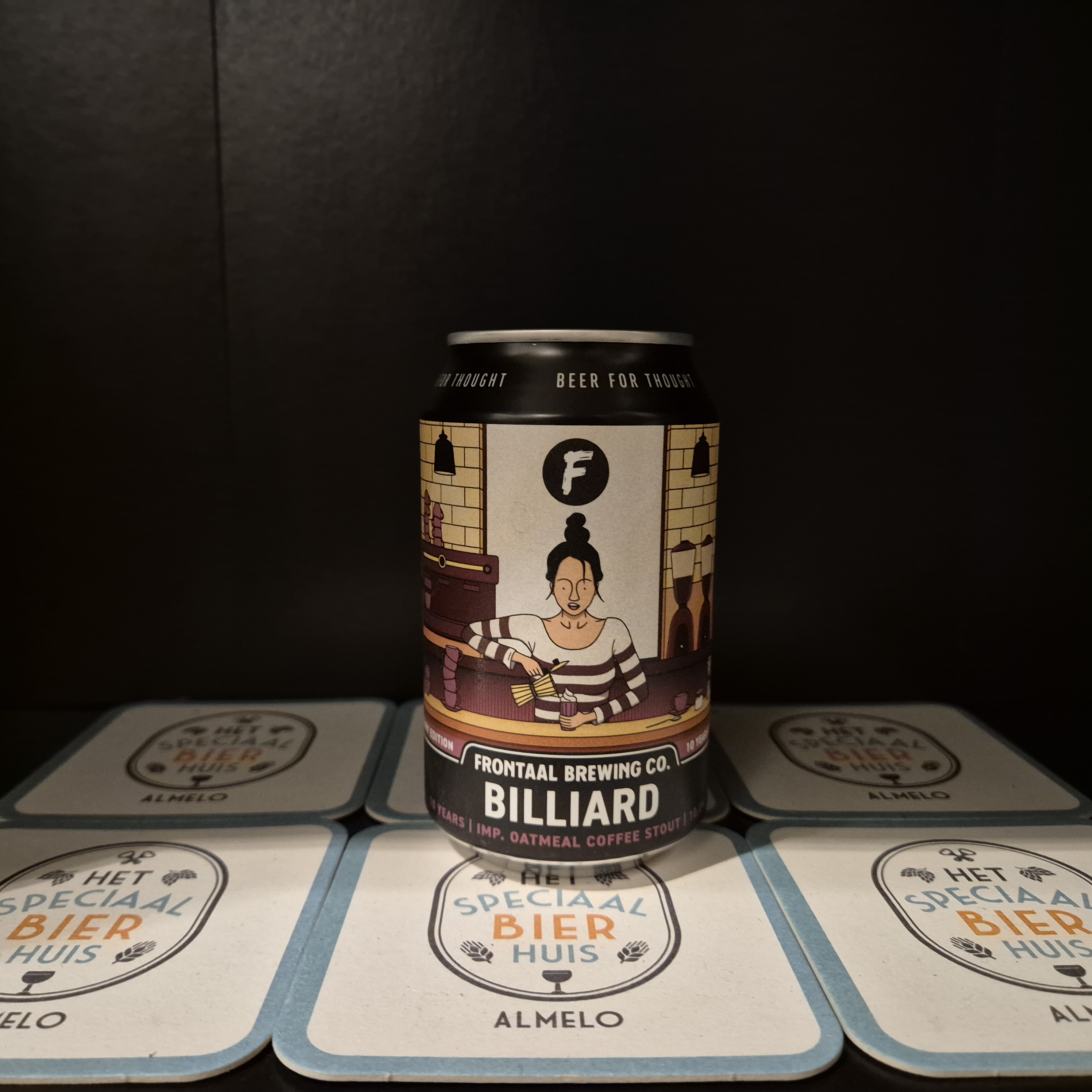 Frontaal 10 Years Billiard Imperial Oatmeal Coffee Stout - 10%