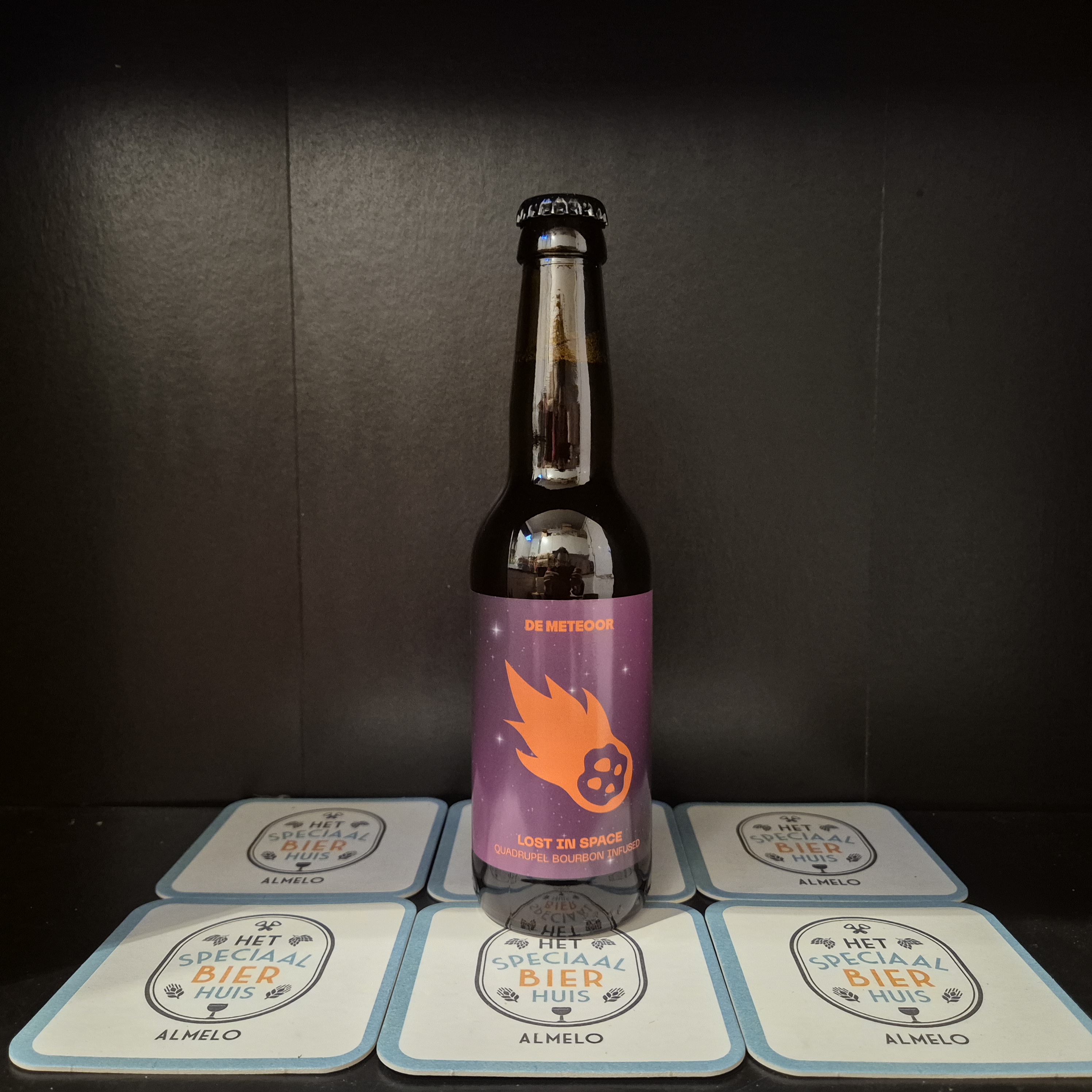 De Meteoor Quadrupel Bourbon Infused - 330ml - 9,8%