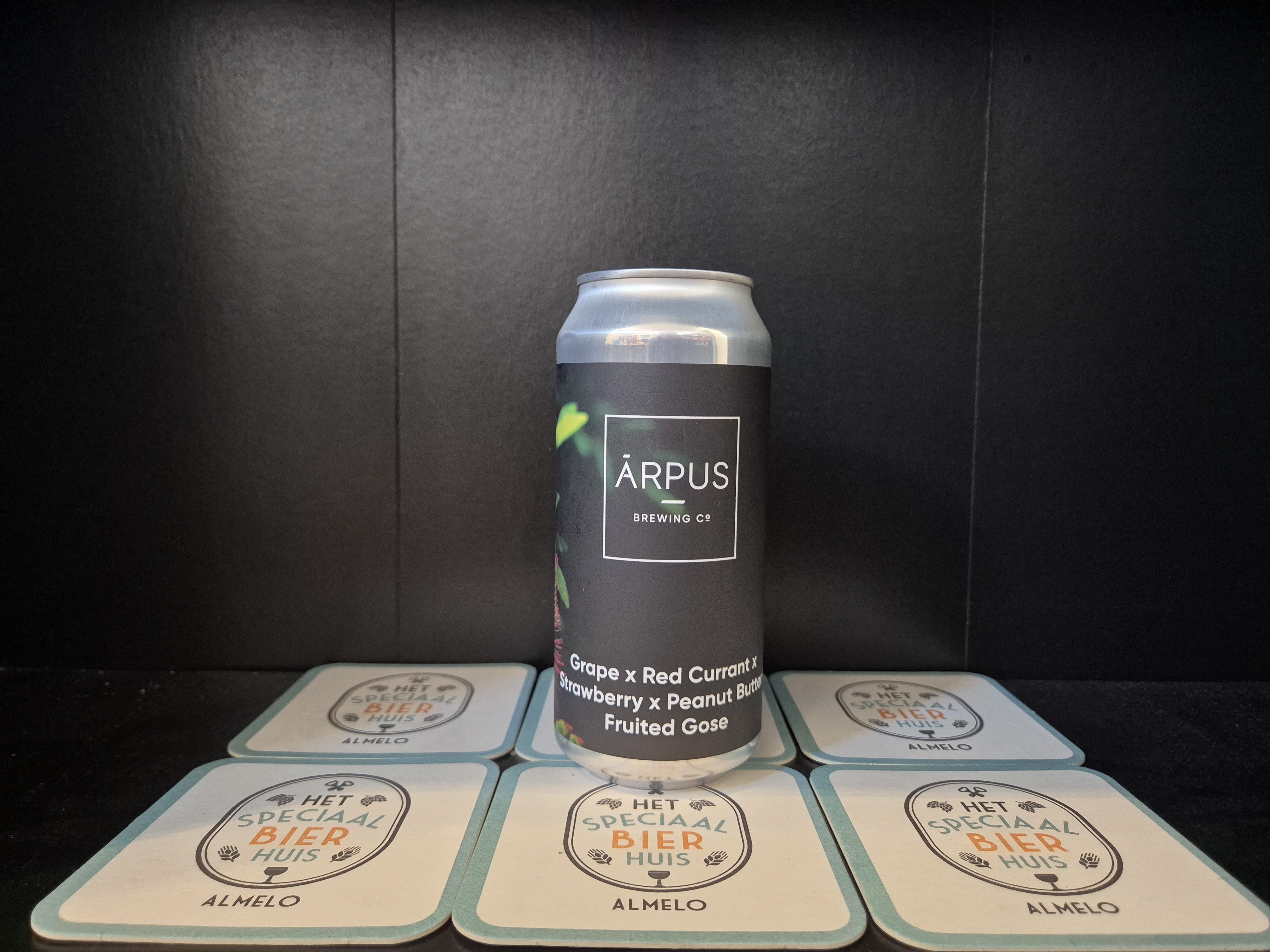 Arpus Grape x Red Currant x Strawberry x Peanut Butter Fruited Gose - 440ml - 4,5%