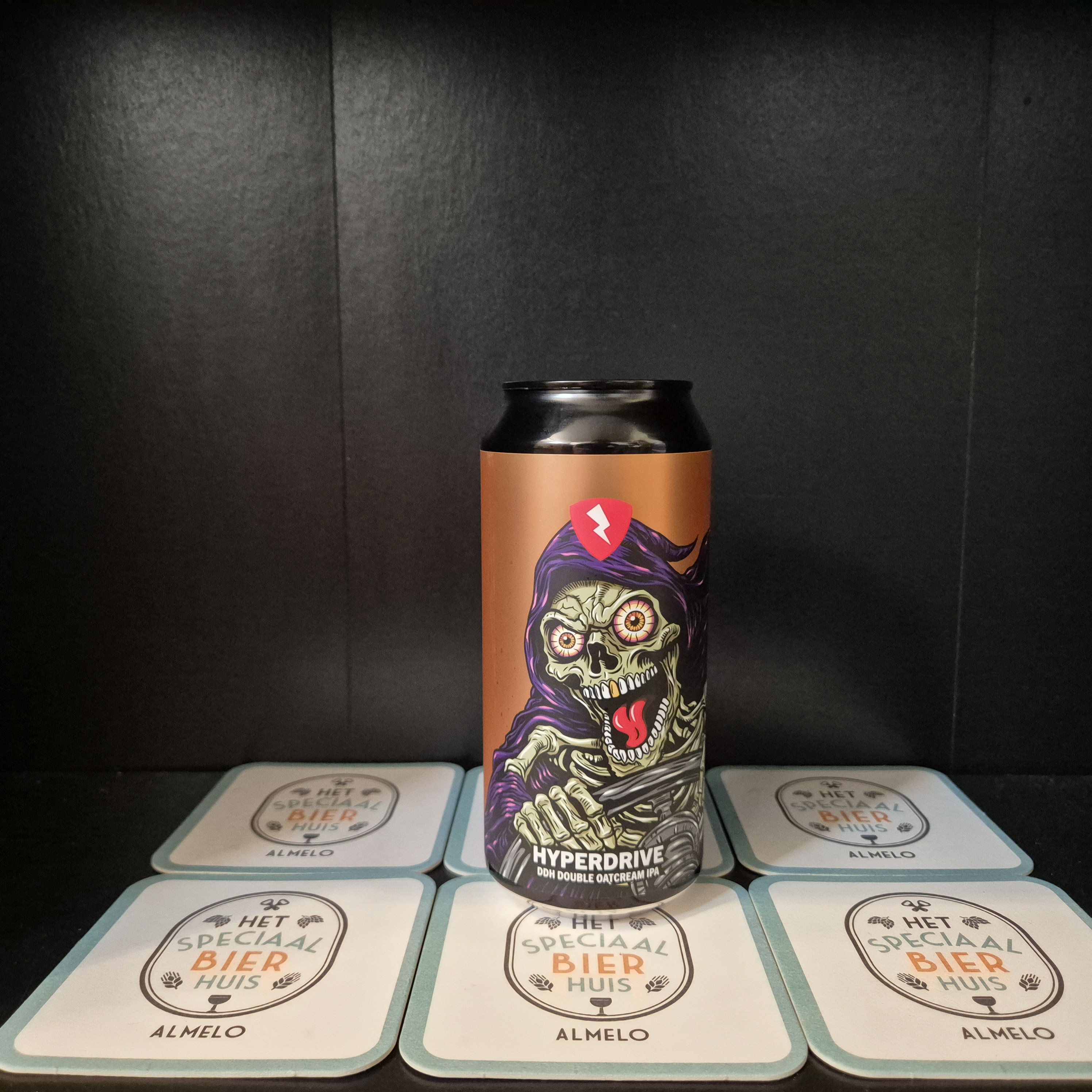 Rock City Hyperdrive DDH Double Oatcream IPA - 440ml - 8%