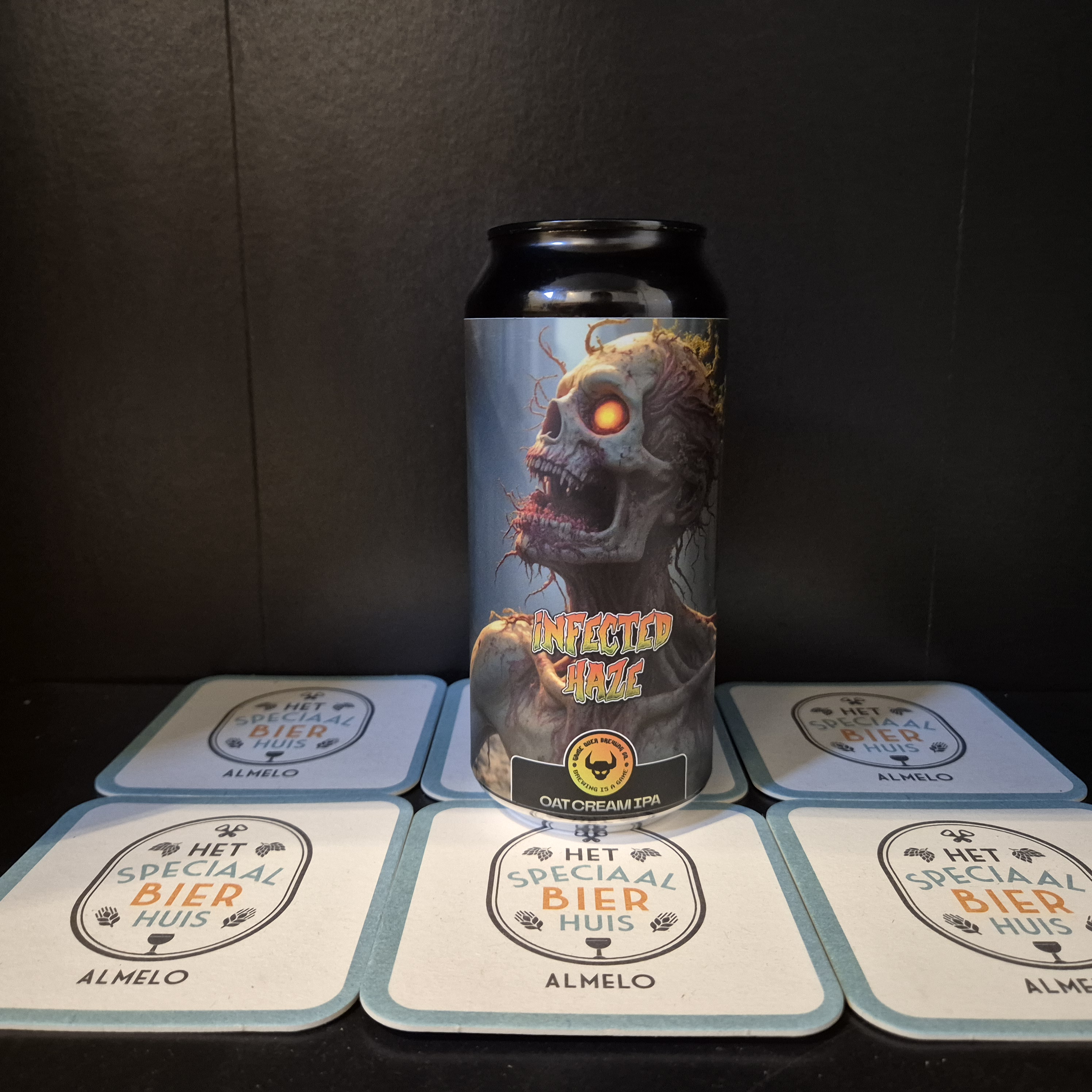Game Over Brewing Infected Haze Oat Cream IPA - 440ml - 6%