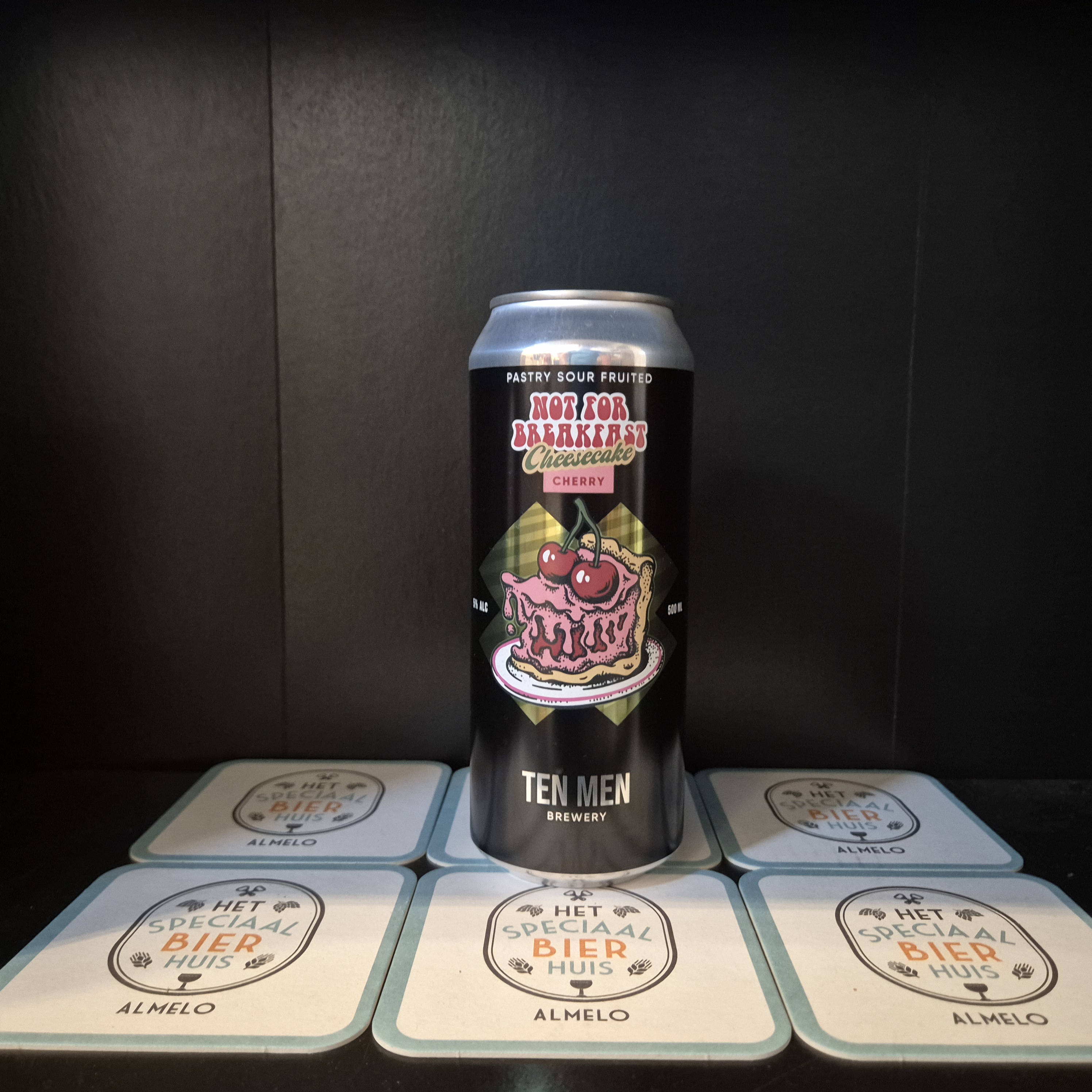 Ten Men Not For Breakfast Cheesecake Cherry Sour - 500ml - 5%