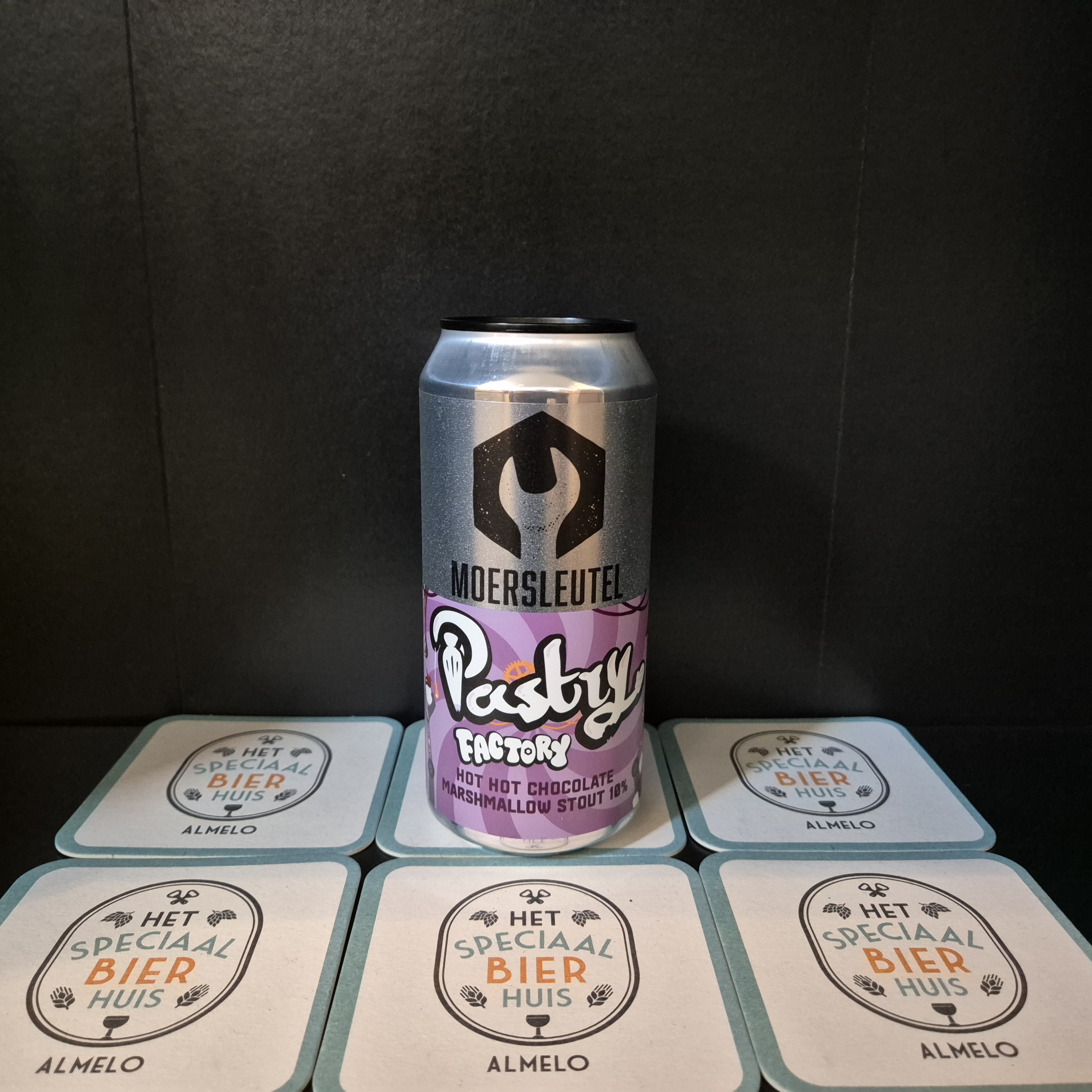 Moersleutel Pastry Factory Hot Hot Chocolate Marshmallow Stout - 440ml - 10%