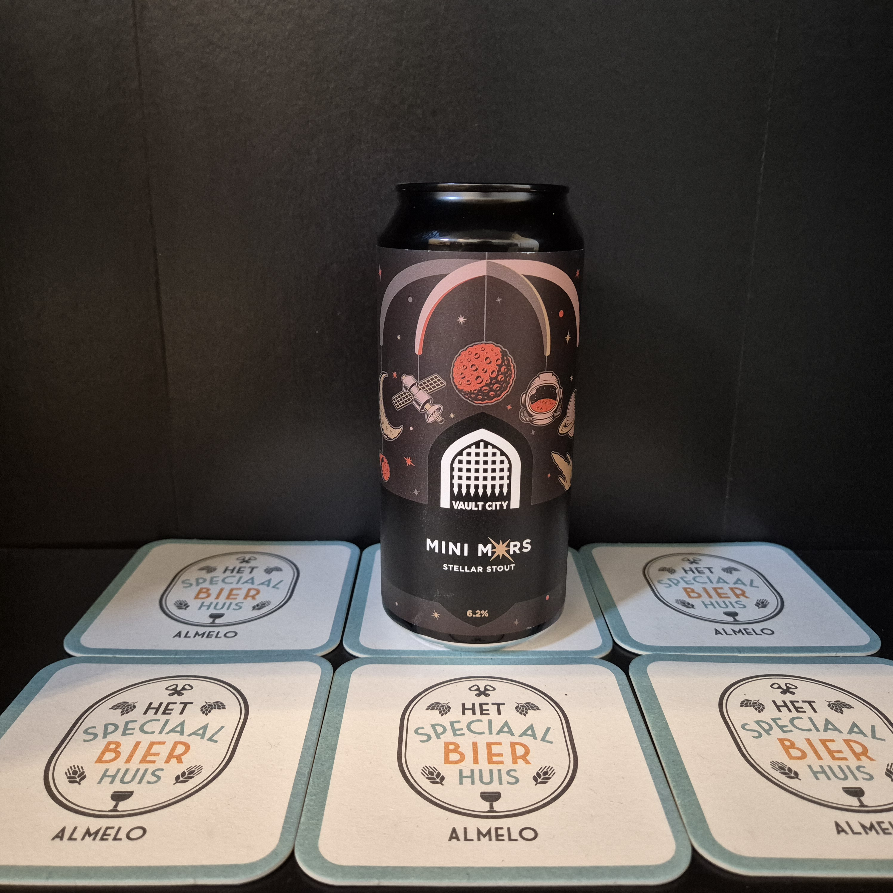 Vault City Mini Mars Stellar Stout - 440ml - 6,2%