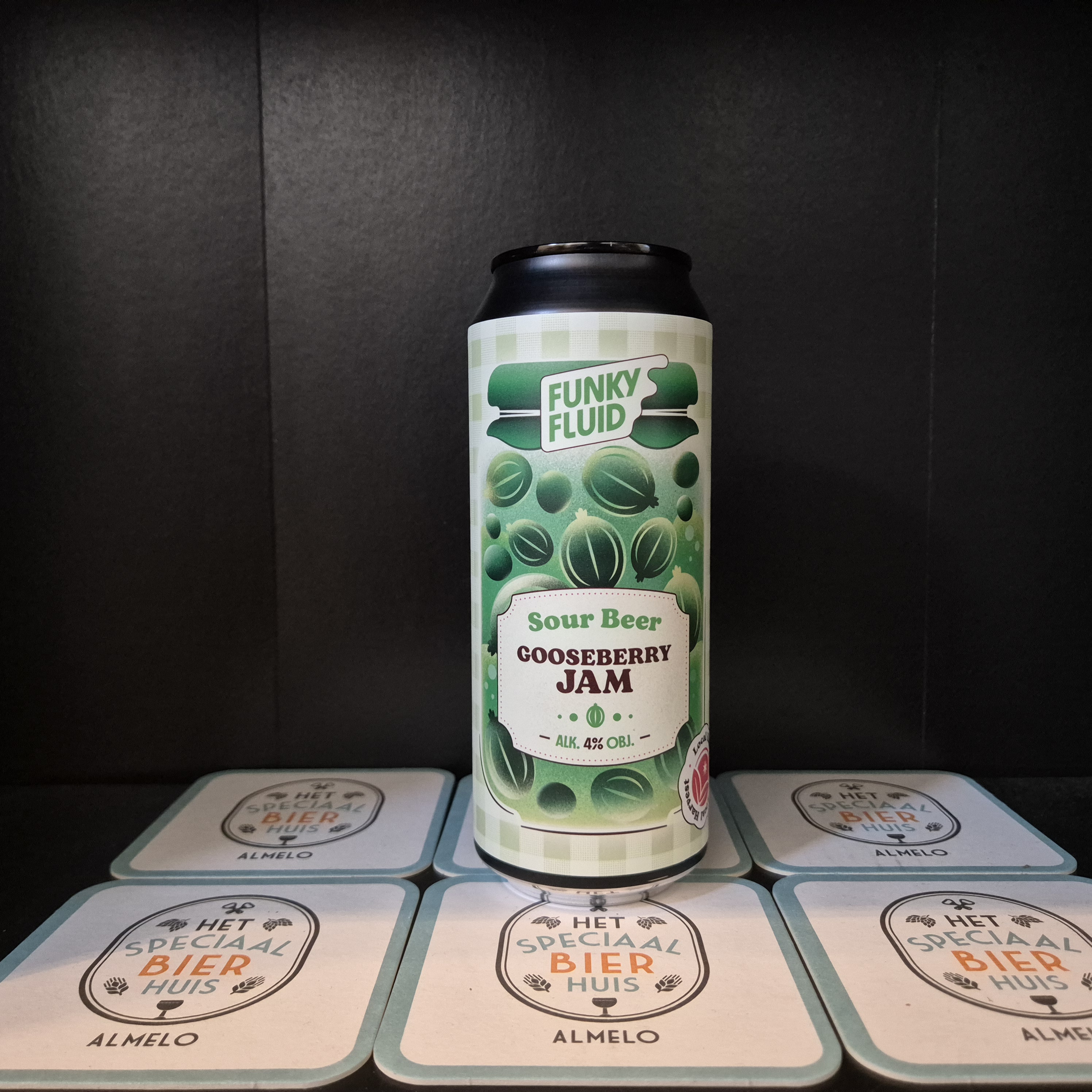 Funky Fluid - Local Harvest: Gooseberry Jam - 500ml can