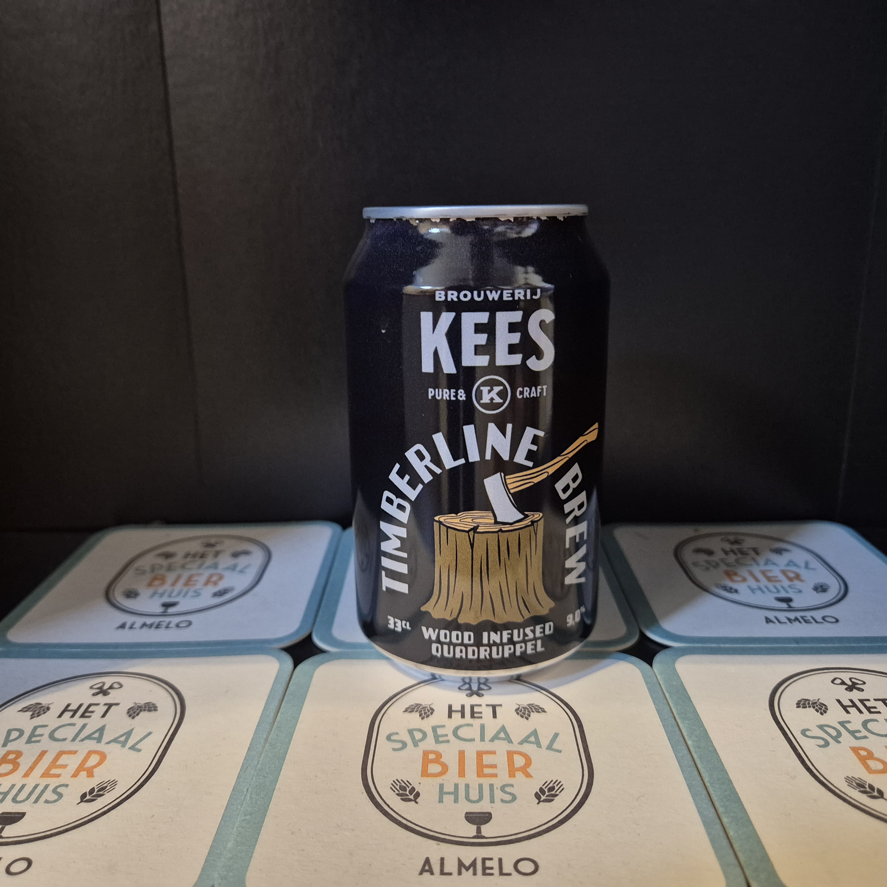 Kees Timberline Wood Infused Quadrupel - 330ml - 9% 