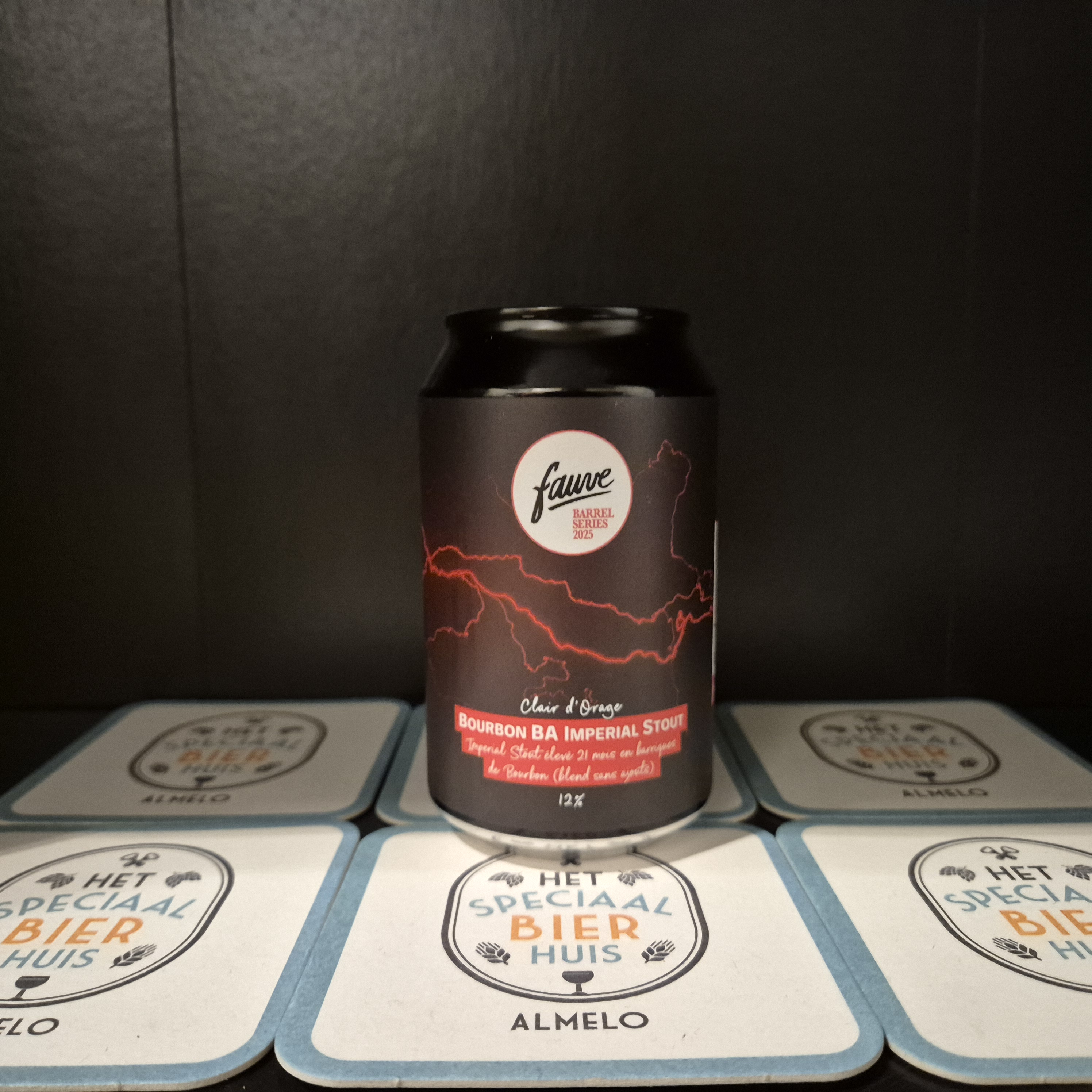 Fauve Clair d'Orage Bourbon BA Imperial Stout - 330ml - 12%