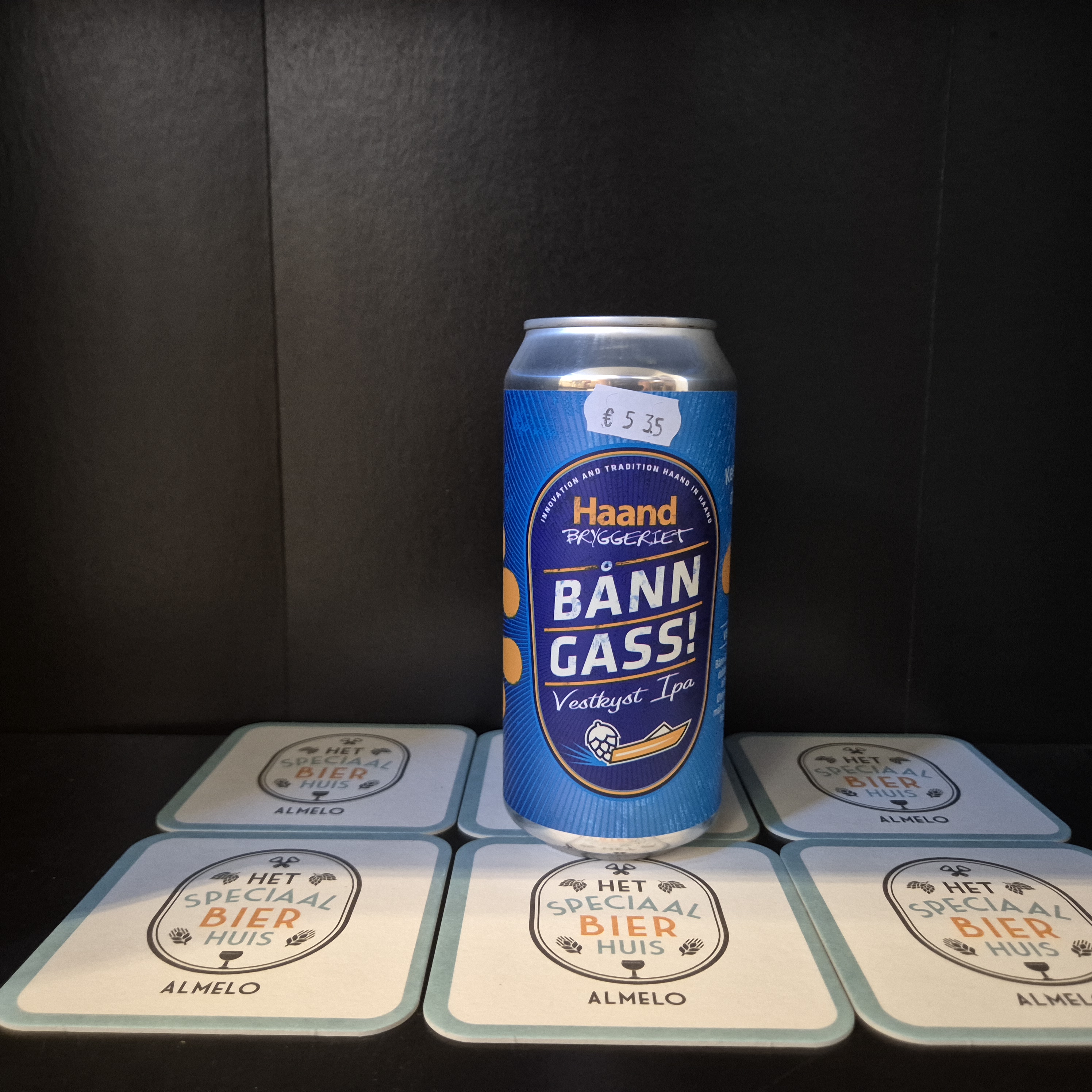 Haand Bryggeriet Banngass Vestkyst IPA (September 26) - 440ml - 8,0%