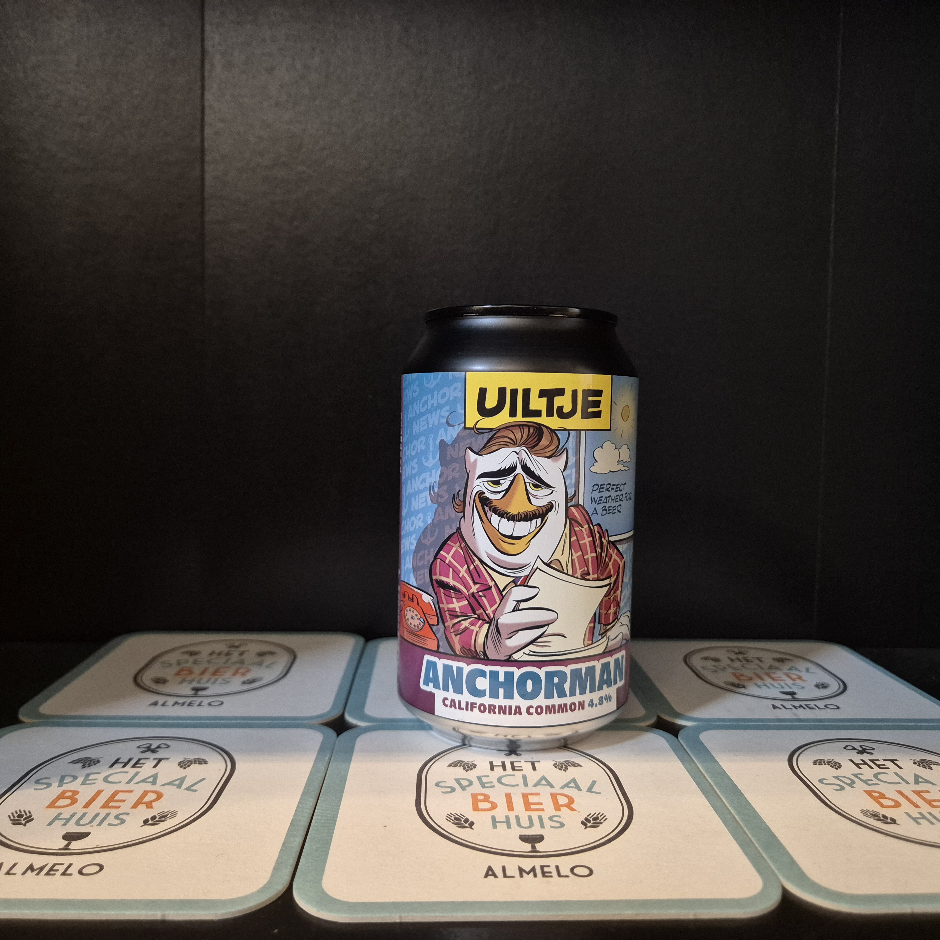 Uiltje Anchorman California Common - 330ml - 4,8%