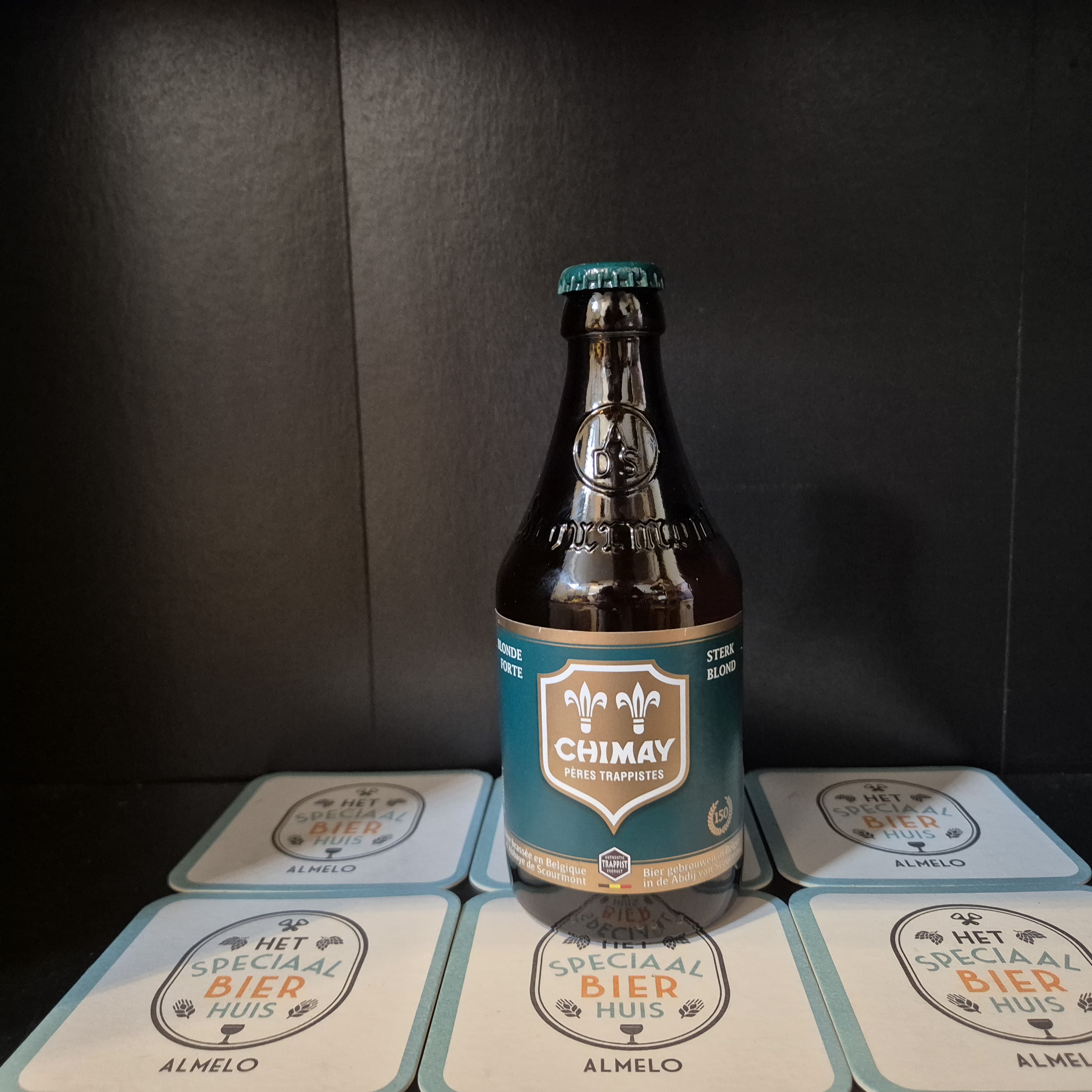 Chimay 150 jaar Groen Zwaar Blond - 330ml - 10%