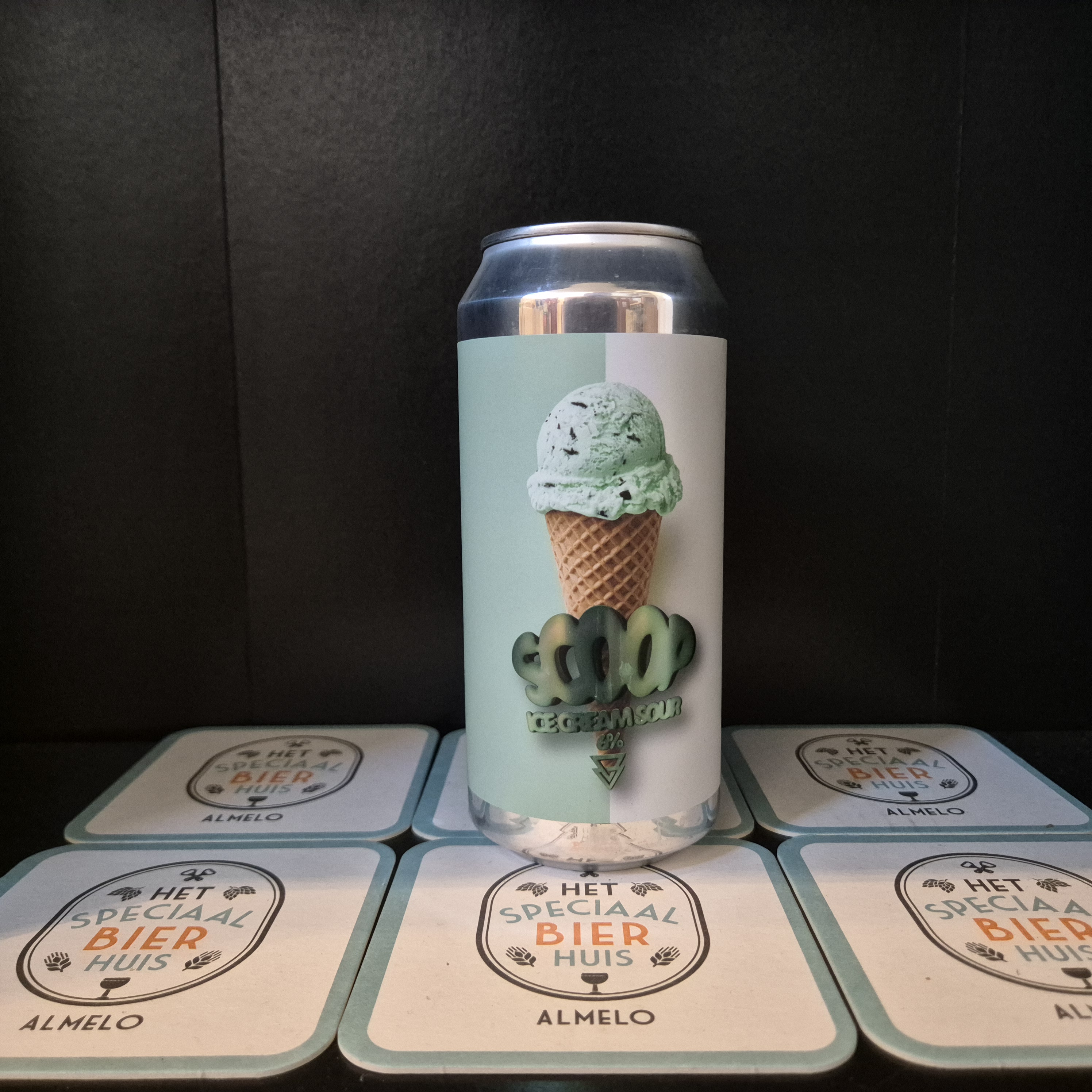 Azvex Scoop Ice Cream Mint Chocolate Chip Sour - 440ml - 6%