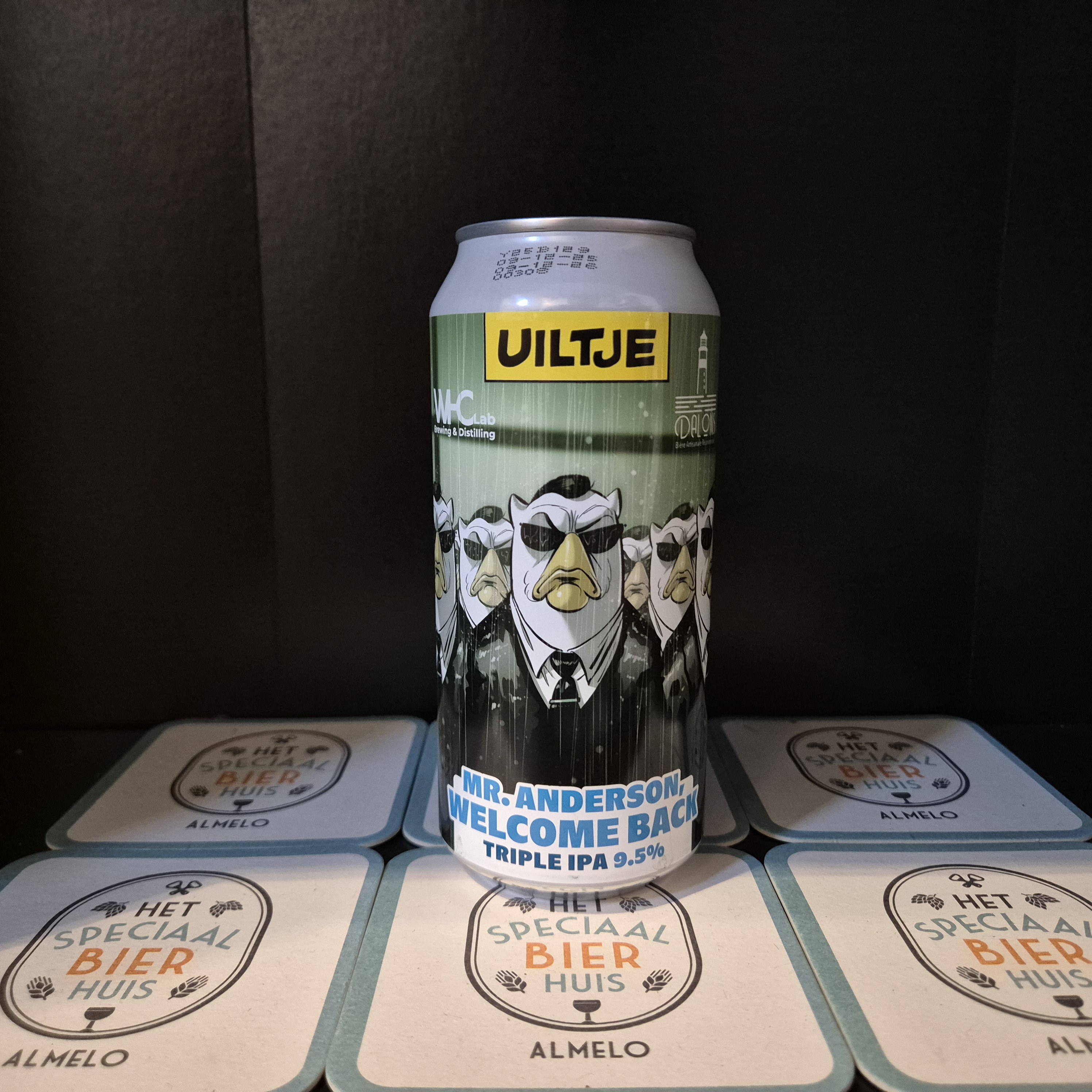 Uiltje Mr. Anderson Welcome Back Triple IPA - 440ml - 9,5%