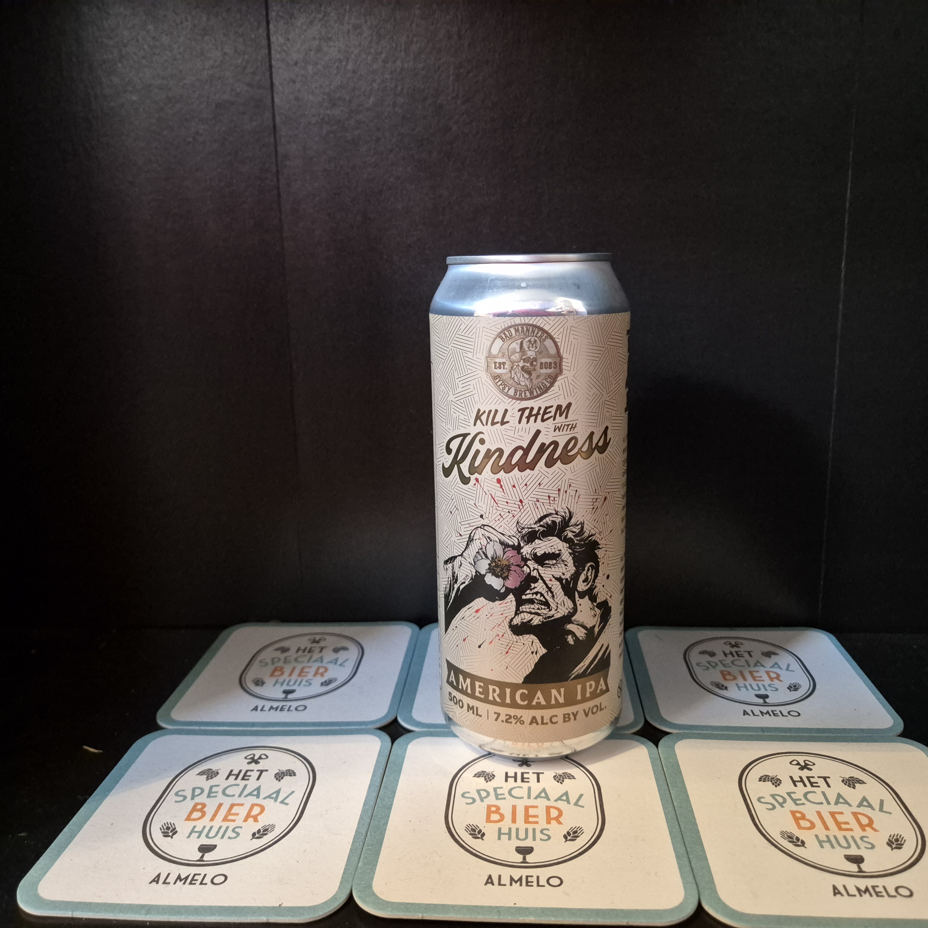 Bad Manners Kill Them with Kindness American IPA - 500ml - 7,2% - THT FEB 2026