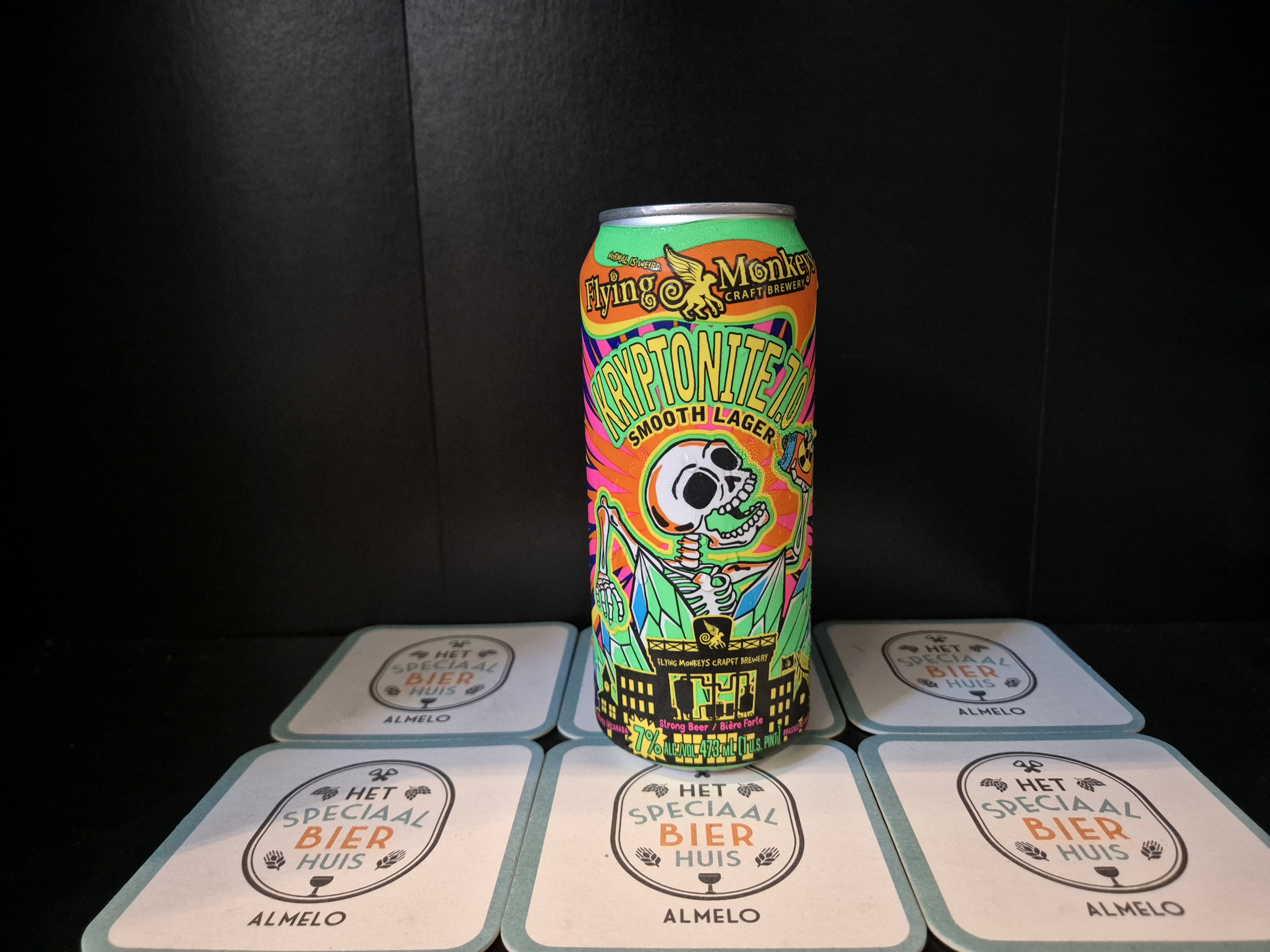 Flying Monkeys Kryptonite 7.0 Smooth Lager - 473ml - 7%
